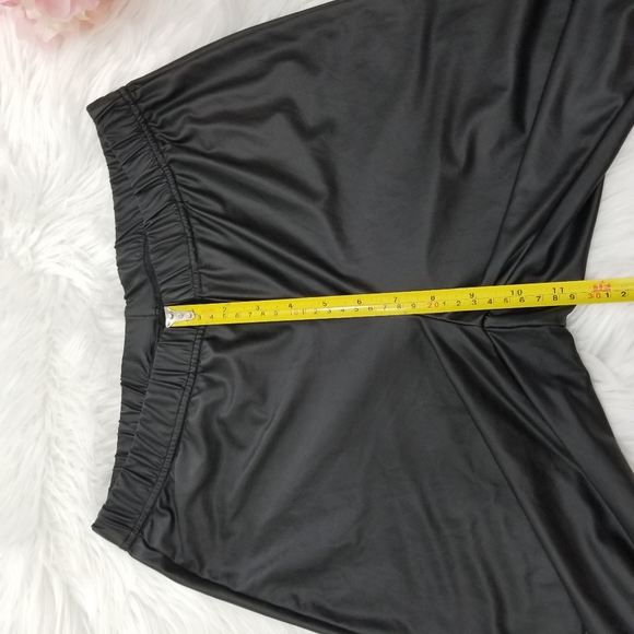 Black Faux Leather Leggings - Picture 10 of 15